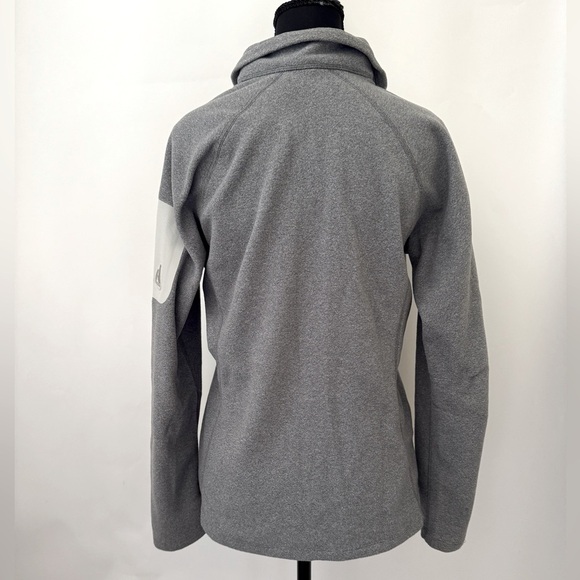 Eddie Bauer First Ascent Fleece Sweater Gorpcore Knit Jacket, Gray, Size M/P - Picture 4 of 16